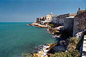 Vieste. la punta di S. Francesco, protesa verso il mare.